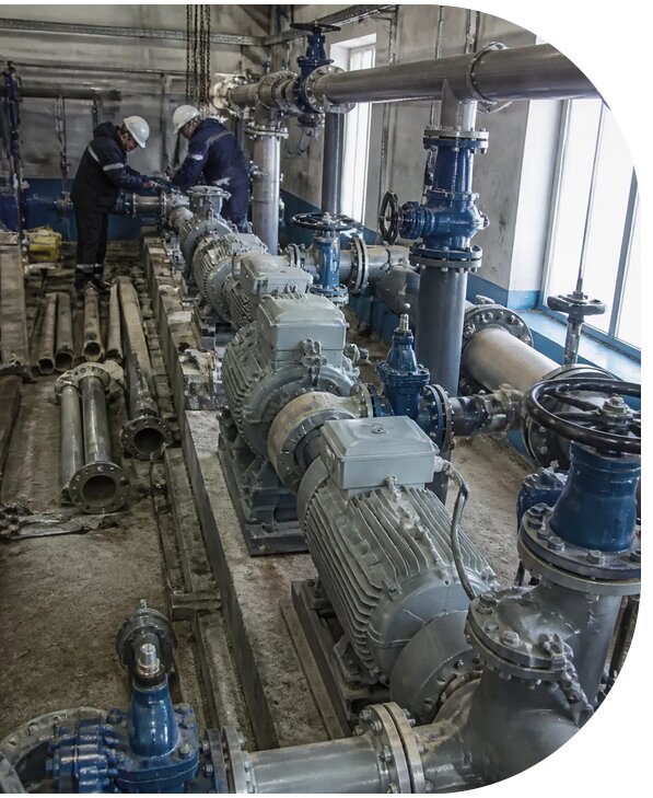 Реконструкция насосной станции водоснабжения в Междуреченске